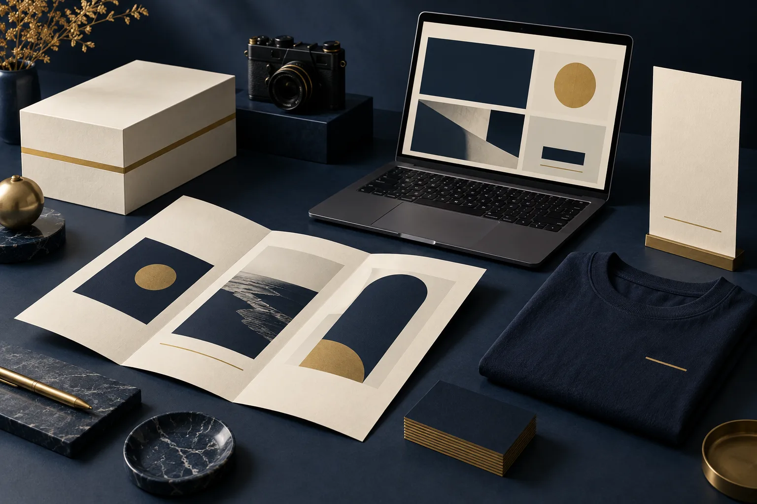 Édition, packaging et identité visuelle — concept de démonstration