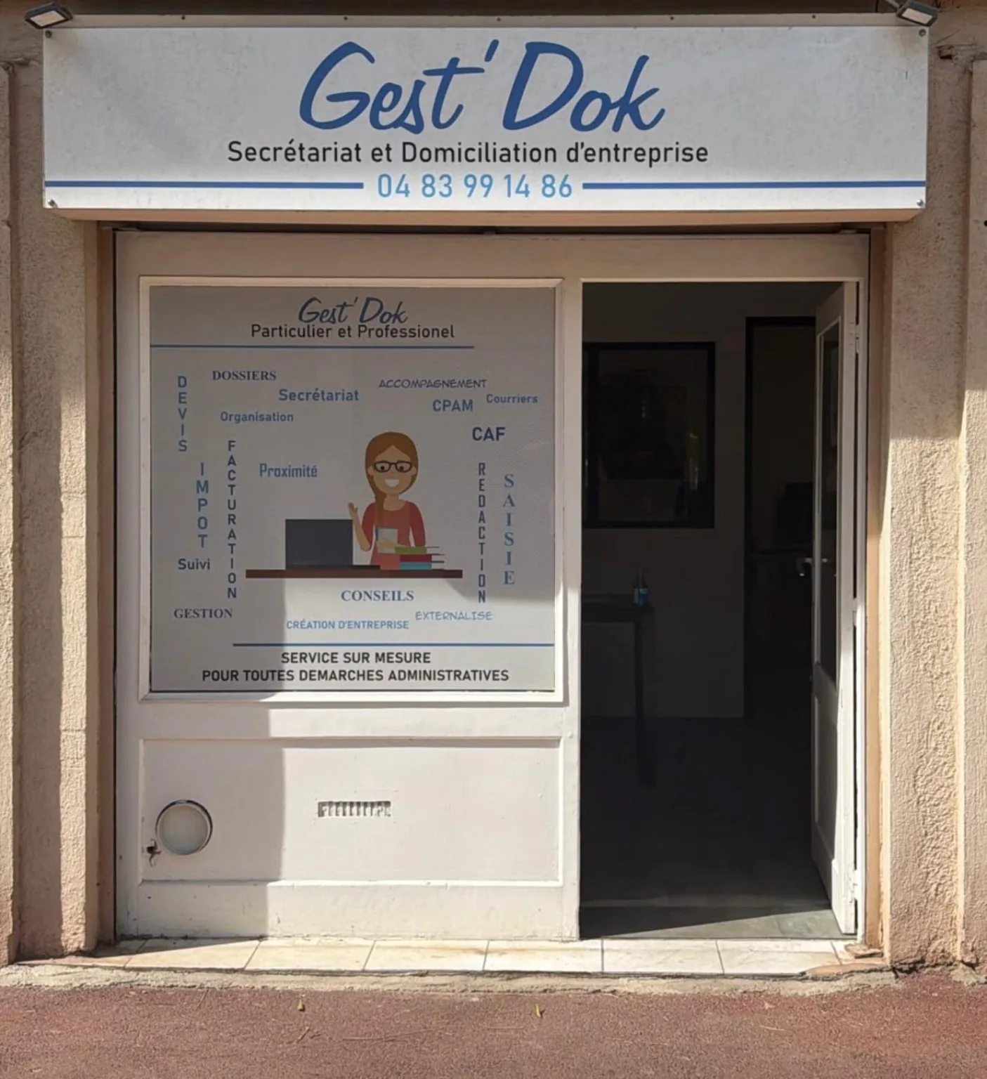 Entrée de GEST’DOK à Toulon
